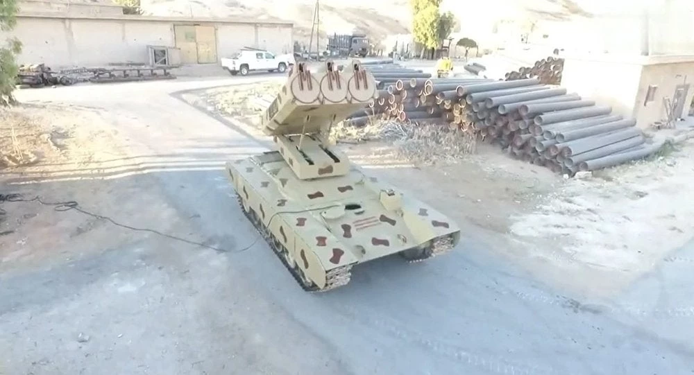 Golan-1000: Το νέο οπλικό σύστημα του Συριακού Στρατού που κάνει θραύση (βίντεο)